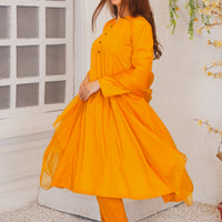Saffron Mustard Dress